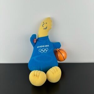 2004 Athens Summer Olympics Rare Phevos Musical Mascot 11” Plush Sound Works